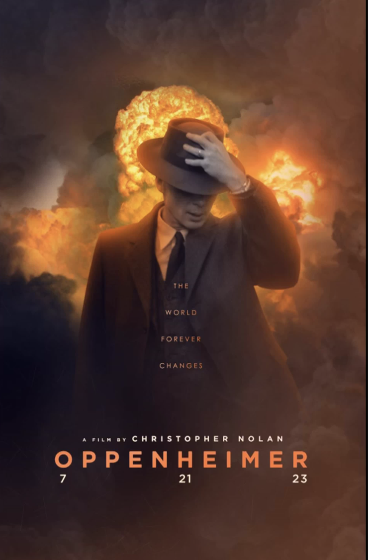 《奧本海默》海報,環球影業。