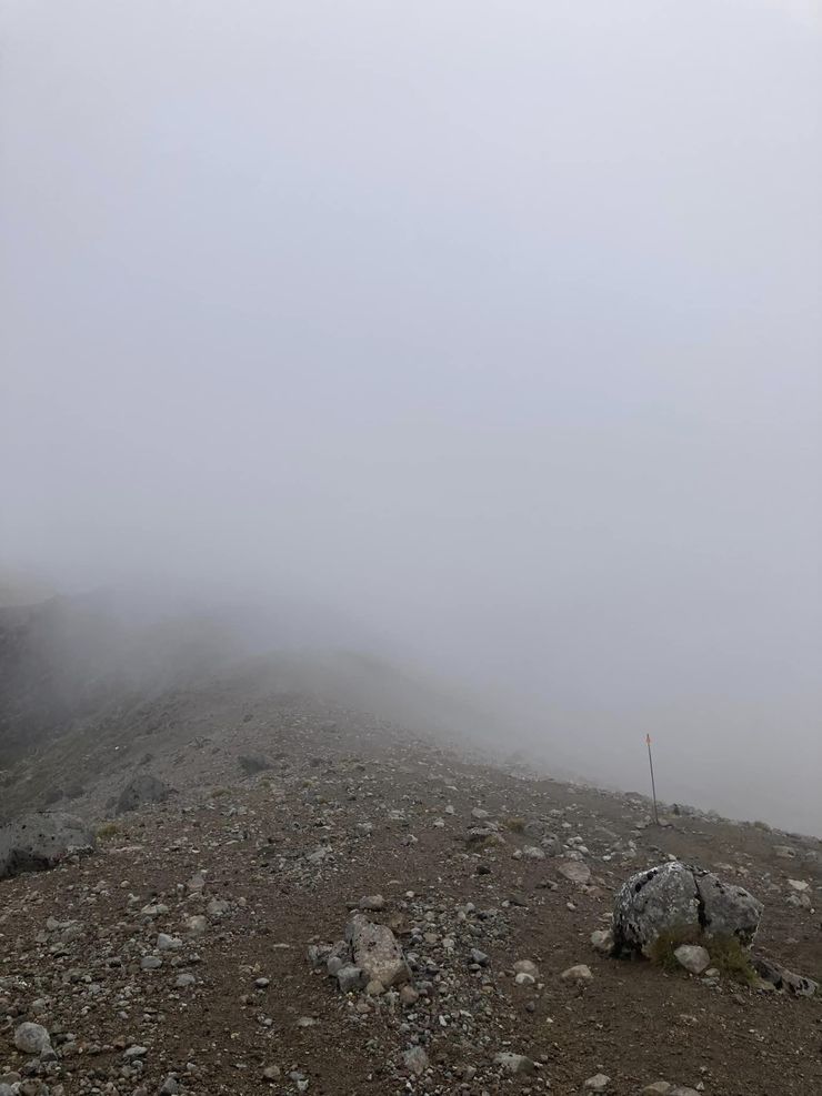 五分鐘後又大霧瀰漫