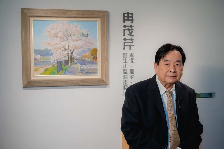 ▲台灣、中國、香港當代寫實派藝術家、教育家冉茂芹。(圖/冉茂芹畫室提供)